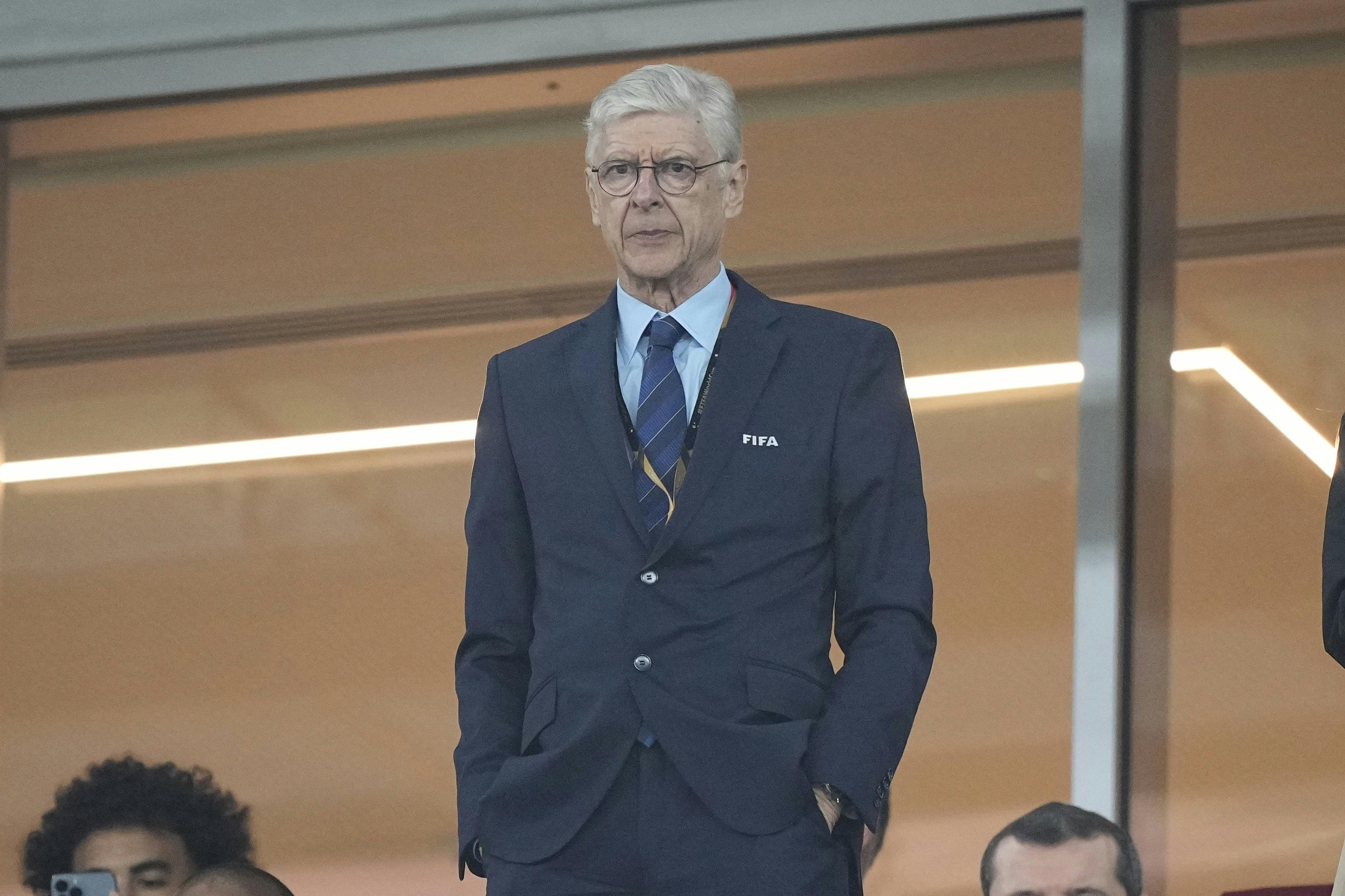 FIFA official Wenger knocks teams protesting at World Cup